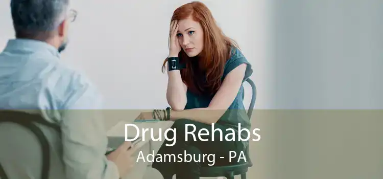 Drug Rehabs Adamsburg - PA