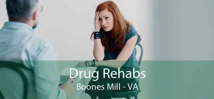 Drug Rehabs Boones Mill - VA