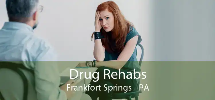 Drug Rehabs Frankfort Springs - PA