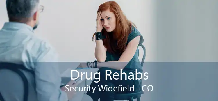 Drug Rehabs Security Widefield - CO