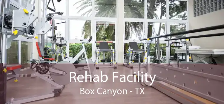 Rehab Facility Box Canyon - TX