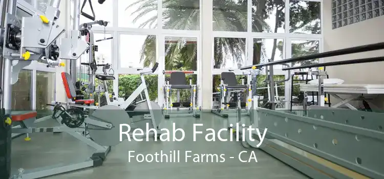 Rehab Facility Foothill Farms - CA